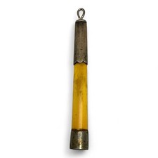 Porta-cigarro antigo de osso com fardo e ponta esterlina comprar usado  Enviando para Brazil