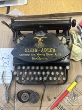 Klein adler typewriter for sale  ST. NEOTS