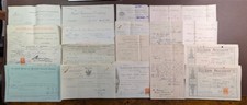 19 cartas e recibos de companhia de seguros – real, acidente de lei, norte britânico etc comprar usado  Enviando para Brazil
