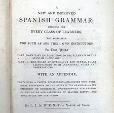 New improved spanish for sale  PERTH