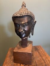 Bronze buddha head d'occasion  Expédié en Belgium