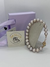 Bracciale perle 9mm usato  Torre del Greco