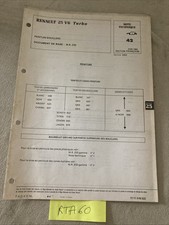 Renault note technique d'occasion  Decize