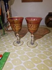 Pair venetian murano for sale  SWINDON