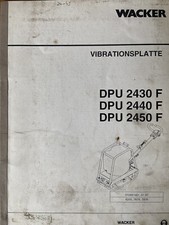 Wacker dpu 2430 gebraucht kaufen  Freital