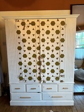Hand painted wardrobe for sale  LONDON