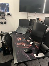 Shaped desk power for sale  LONDON