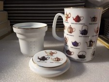 Porcelain tea infuser for sale  READING