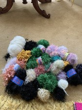 Yarn leftovers eyelash for sale  LEEDS