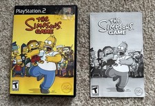 Capa de jogo The Simpsons e manual somente PS2 comprar usado  Enviando para Brazil