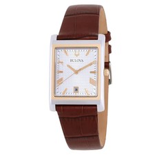 Relógio masculino Bulova Sutton quartzo mostrador prata 98B430 comprar usado  Enviando para Brazil