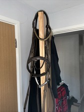 Brown english leather for sale  LUTON