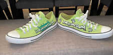 Tênis Converse All Star Chuck Taylor BIG BOY SLIM verde limão cano baixo ~ Tamanho 11, usado comprar usado  Enviando para Brazil