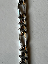 mens white gold necklace for sale  Berkeley