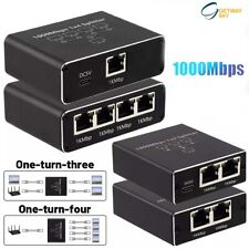 1000mbps ethernet splitter for sale  UK