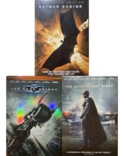 Batman trilogy dvd for sale  North Bennington