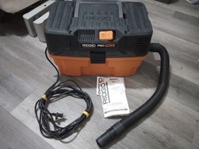 Aspirador de pó RIDGID 4,5 galões 5,0 pico HP ProPack loja úmida/seca WD4522 WD45500, usado comprar usado  Enviando para Brazil