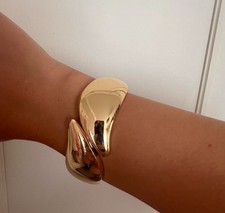 Zara gold braclet for sale  LONDON