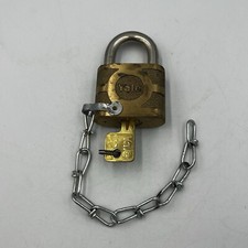 Usado, Vintage Grande Yale Super Pin Fechadura Tumbler com Chaves Cadeado 3 1/4" X 2"  comprar usado  Enviando para Brazil