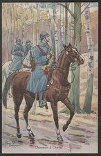 Carte postale chasseurs d'occasion  Osny