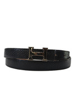 Cinto skinny Hermes feminino couro reversível intercambiável marrom marinho tamanho 26 comprar usado  Enviando para Brazil