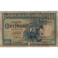 Billet congo belge d'occasion  Lille-