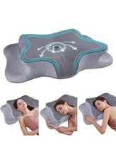 Almohadas de espuma viscoelástica, almohada cervical para aliviar el dolor de cuello y hombro, Ergon... segunda mano  Embacar hacia Mexico
