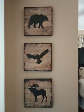 Deer wall art for sale  Canal Fulton