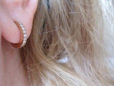 585 gold creolen gebraucht kaufen  Berlin