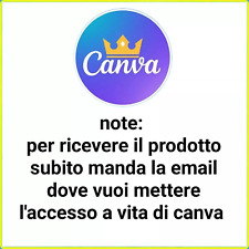 Lifetime canva premium usato  Andrano