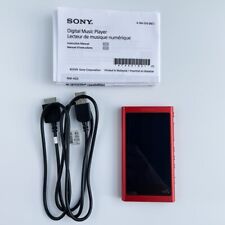 Sony NW-A55 Walkman Czerwony cyfrowy odtwarzacz audio MP3 Bluetooth Instrukcja w języku angielskim na sprzedaż  Wysyłka do Poland