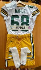 Autêntico certificado de autenticidade assinado Throwback Green Bay Packers Wahle 2003 uniforme pronto para jogos comprar usado  Enviando para Brazil