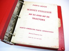 Manual de peças de trator Massey Ferguson MF85 MF88 comprar usado  Enviando para Brazil