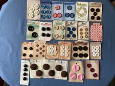 Vintage cards buttons for sale  COLCHESTER