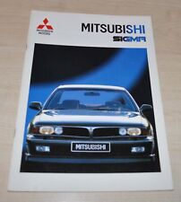 1994 Mitsubishi Sigma Sales Brochure Broszura PL na sprzedaż  PL