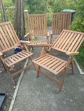 wooden garden relaxing chairs for sale wooden garden relaxing chairs for sale DEVIZES