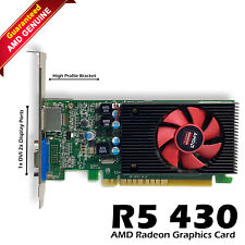 Usado, Placa de vídeo Dell AMD Radeon R5 430 VGA DisplayPort alto perfil 1GB NMN1D GN6HV comprar usado  Enviando para Brazil