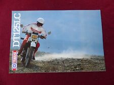 Prospectus catalogue  Moto : YAMAHA DT 125 LC  de  1982 comprar usado  Enviando para Brazil