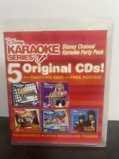 Disney Karaoke Series Channel Party Pack 5 CD Disc Set Hannah Montana 82 Tracks segunda mano  Embacar hacia Argentina