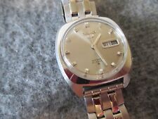 1971 SEIKO 5 DIASHOCK 21J RELÓGIO AUTOMÁTICO MASCULINO MOSTRADOR PRATA/ESPELHO 6119-7103-ATENDIMENTO comprar usado  Enviando para Brazil