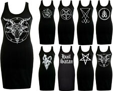 Womens baphomet dress d'occasion  Expédié en Belgium