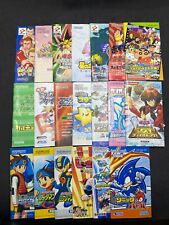 Lot 20x Manual Notice Sonic Wario Mario Kirby Nintendo Game Boy Advance, usado comprar usado  Enviando para Brazil