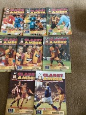 Bradford city programmes for sale  BATLEY