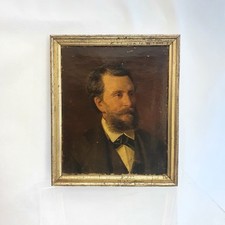 Antico dipinto ritratto usato  Solignano