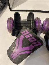 Rolos de rua ajustáveis para skate roxo neon Yvolution, usado comprar usado  Enviando para Brazil
