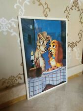 Quadro disney lilli usato  Napoli