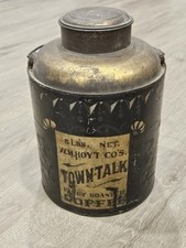 Antigo 5 lb. Café torrado extravagante W.M Hoyt Co's Town-Talk Ca comprar usado  Enviando para Brazil