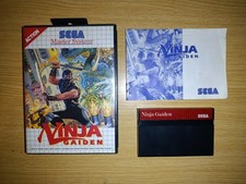 NINJA GAIDEN - SEGA MASTER SYSTEM - CIB - PAL - COMPLETO comprar usado NINJA GAIDEN - SEGA MASTER SYSTEM - CIB - PAL - COMPLETO comprar usado  Enviando para Brazil