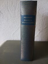 Livre pléiade voltaire d'occasion  Foussemagne