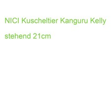Nici kuscheltier kanguru gebraucht kaufen  Hamburg